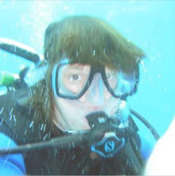 Die Gischt auf 5 Metern...